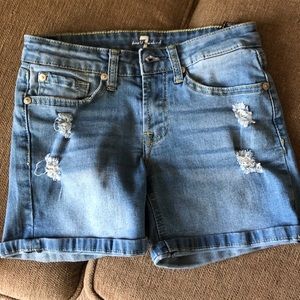 girls size 10 seven for all mankind jean shorts